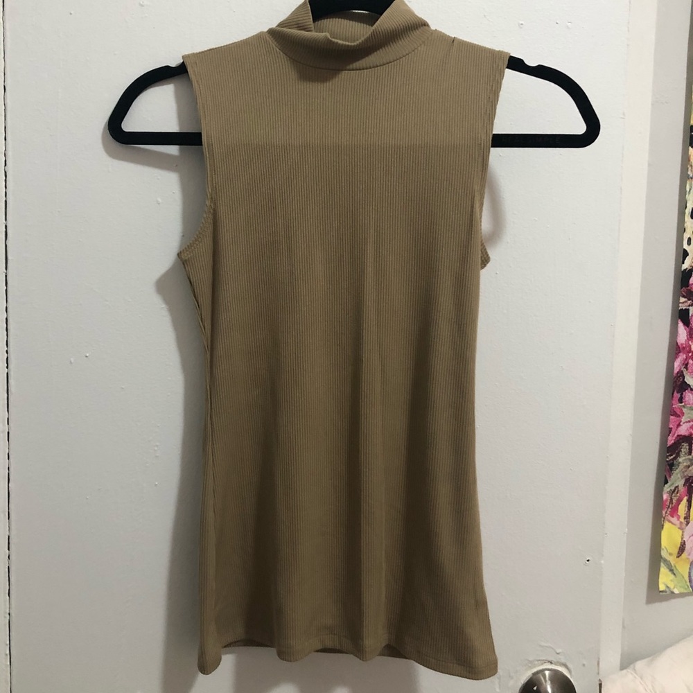 Turtleneck tank top academia vibes